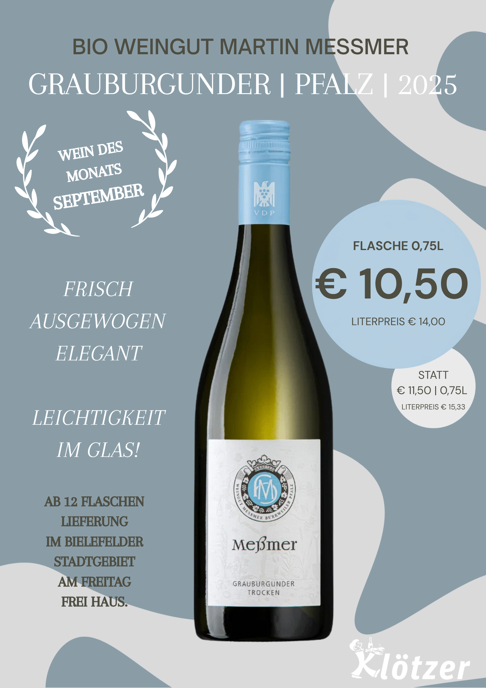 Homepage Wein des Monats September