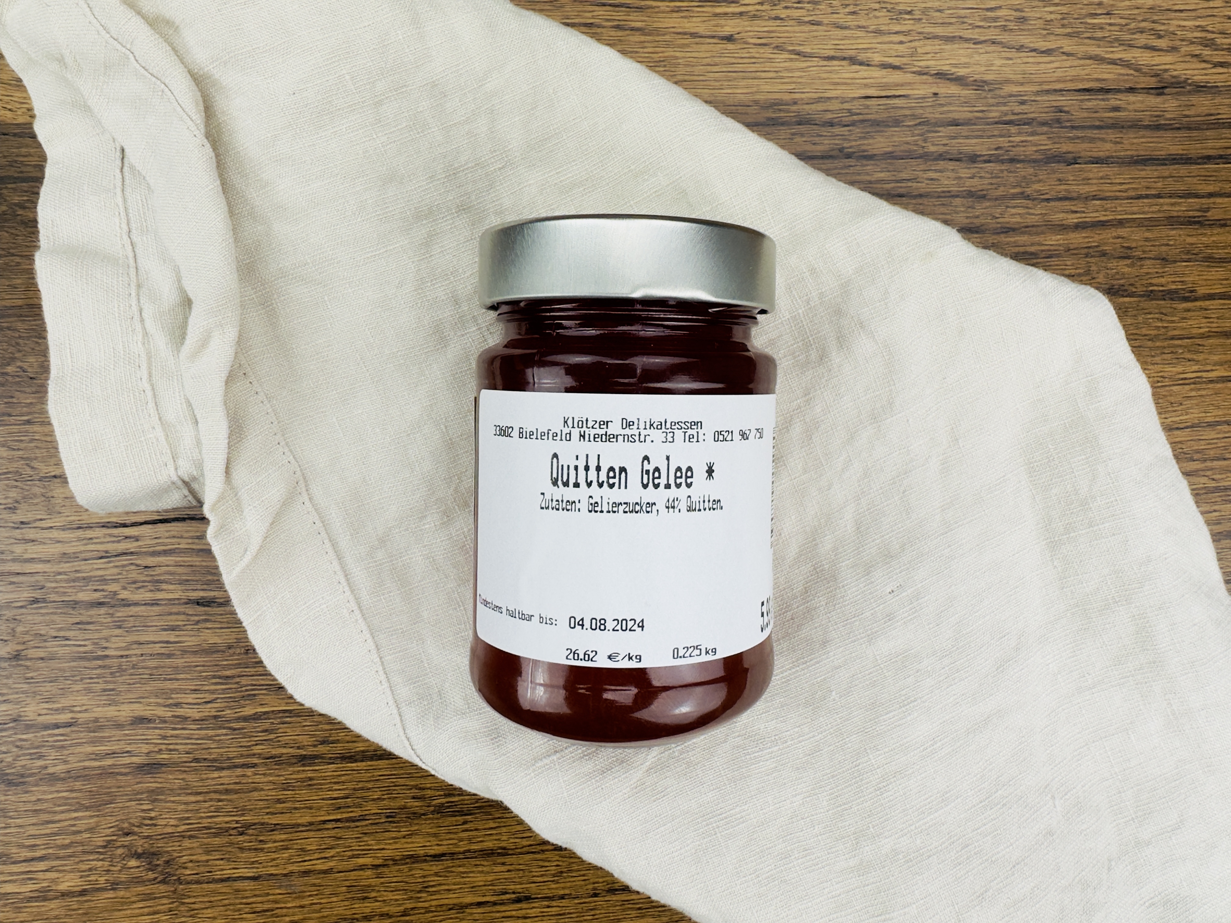 Quitten Gelee